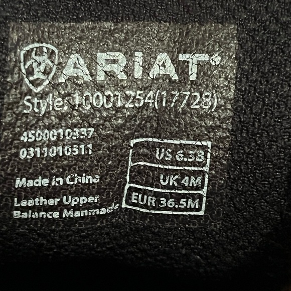 Ariat Canyon Brown Leather Work Boots Women’s 6.5 - Picture 2 of 13